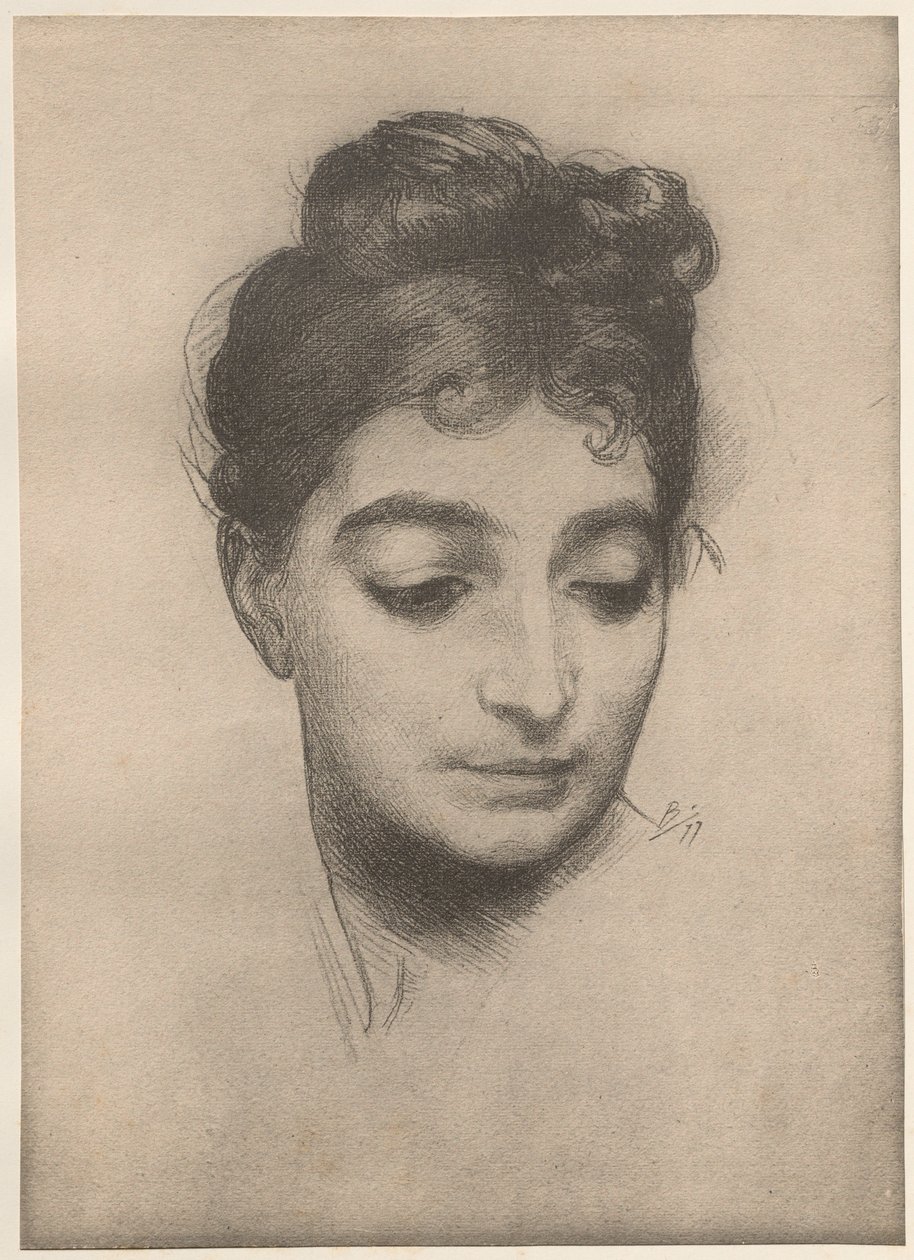 Portret, 1899. autorstwa Felix Bracquemond