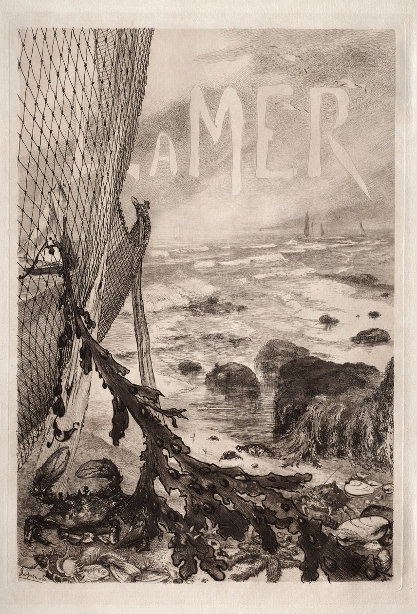 Morze, 1905. autorstwa Felix Bracquemond