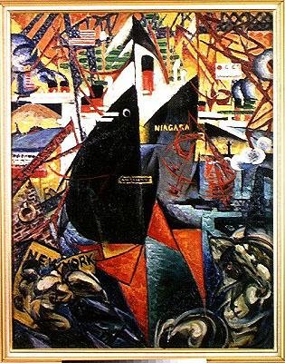 Port (olej na płótnie) autorstwa Felix Del Marle