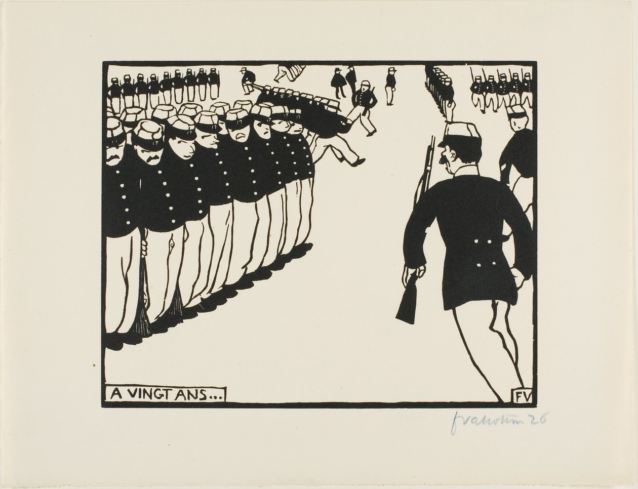 W wieku dwudziestu lat... autorstwa Felix Edouard Vallotton