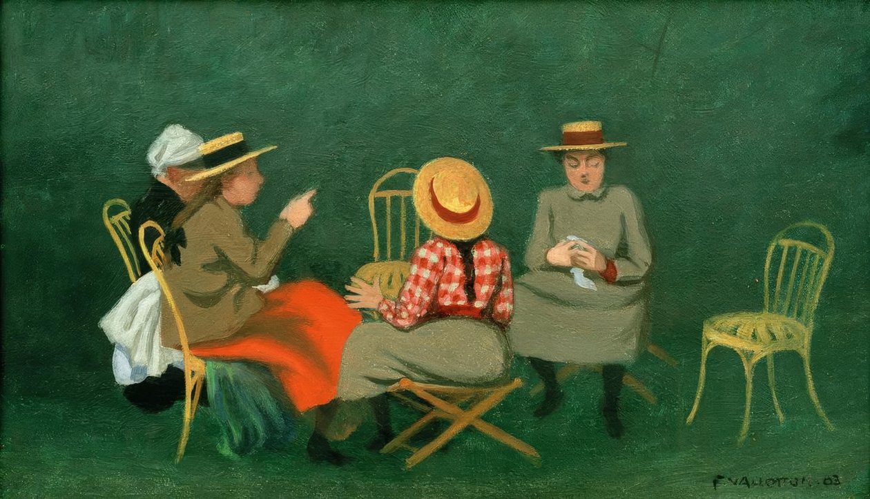 W Lasku Bulońskim autorstwa Felix Edouard Vallotton