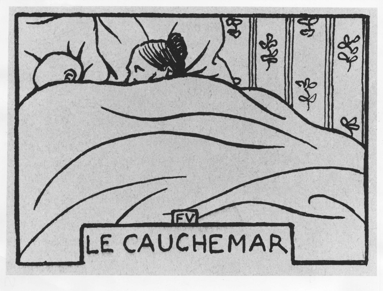 Głowa marchewki: „koszmar”, napisany przez Julesa Renarda, wyd. Flammarion (ilustracja) autorstwa Felix Edouard Vallotton