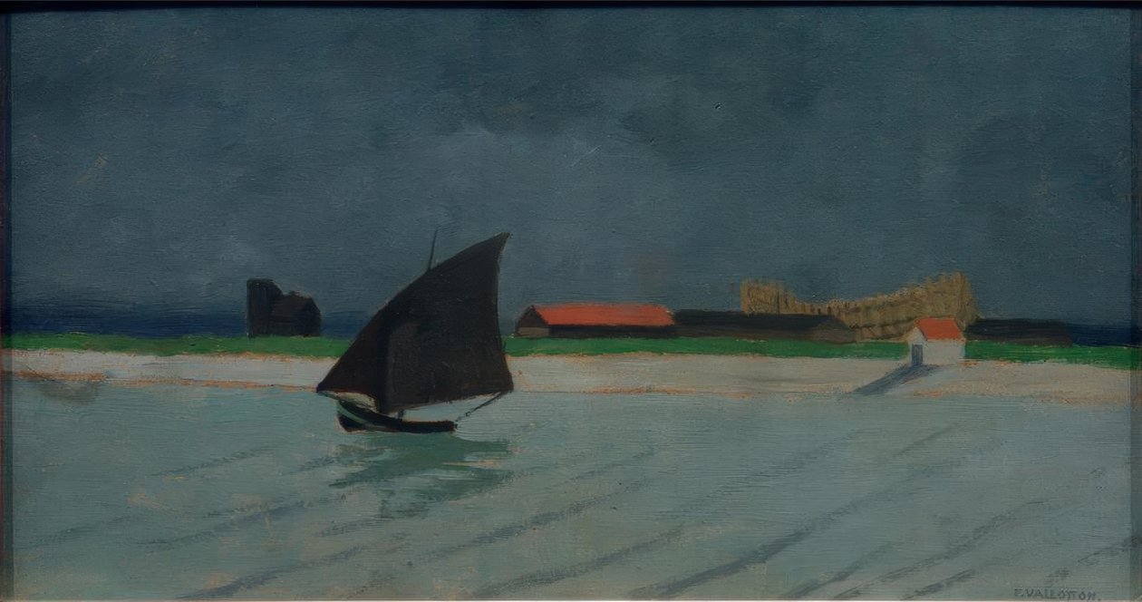 Ujście Sekwany (pejzaż morski) autorstwa Felix Edouard Vallotton