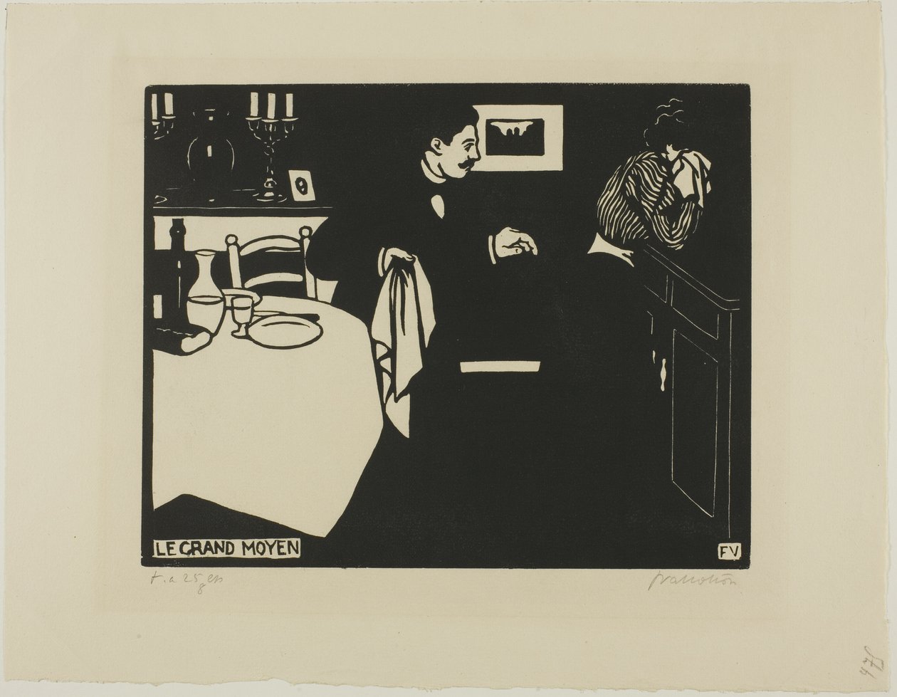 Extreme Measure, płyta szósta z Intimacy autorstwa Felix Edouard Vallotton