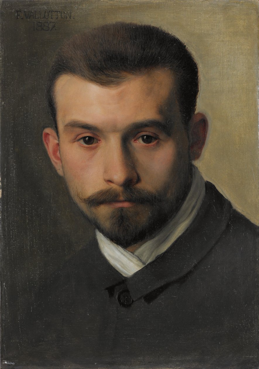 Feliks Jasiński, 1887 autorstwa Felix Edouard Vallotton