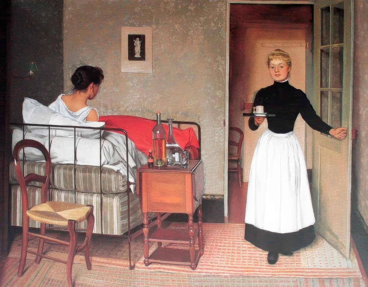 Félix Edouard Vallotton (1865 – 1925) malarz szwajcarski, 1892 pacjent autorstwa Felix Edouard Vallotton