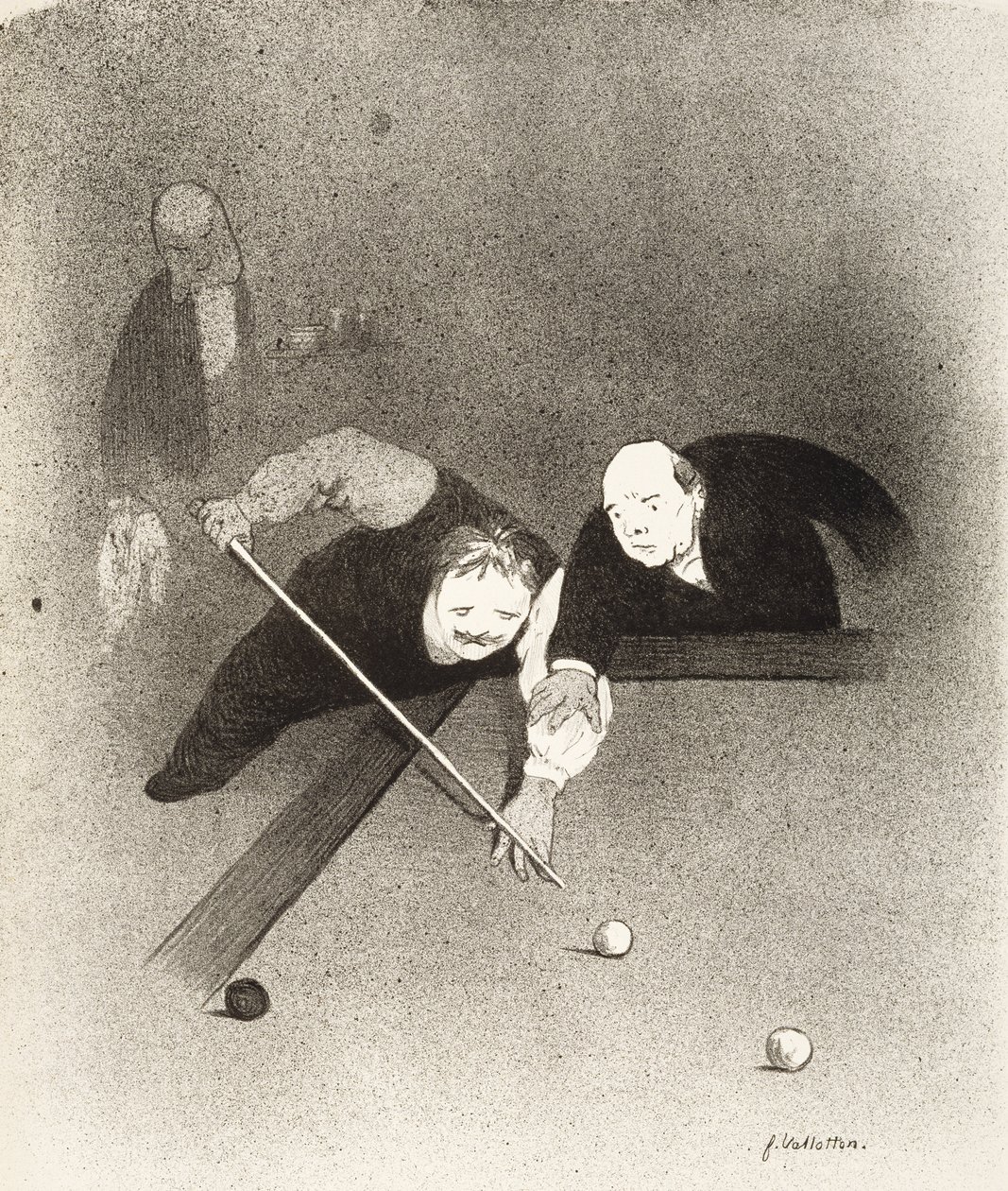 Dla LEscarmouche: The Bores, 1898 autorstwa Felix Edouard Vallotton