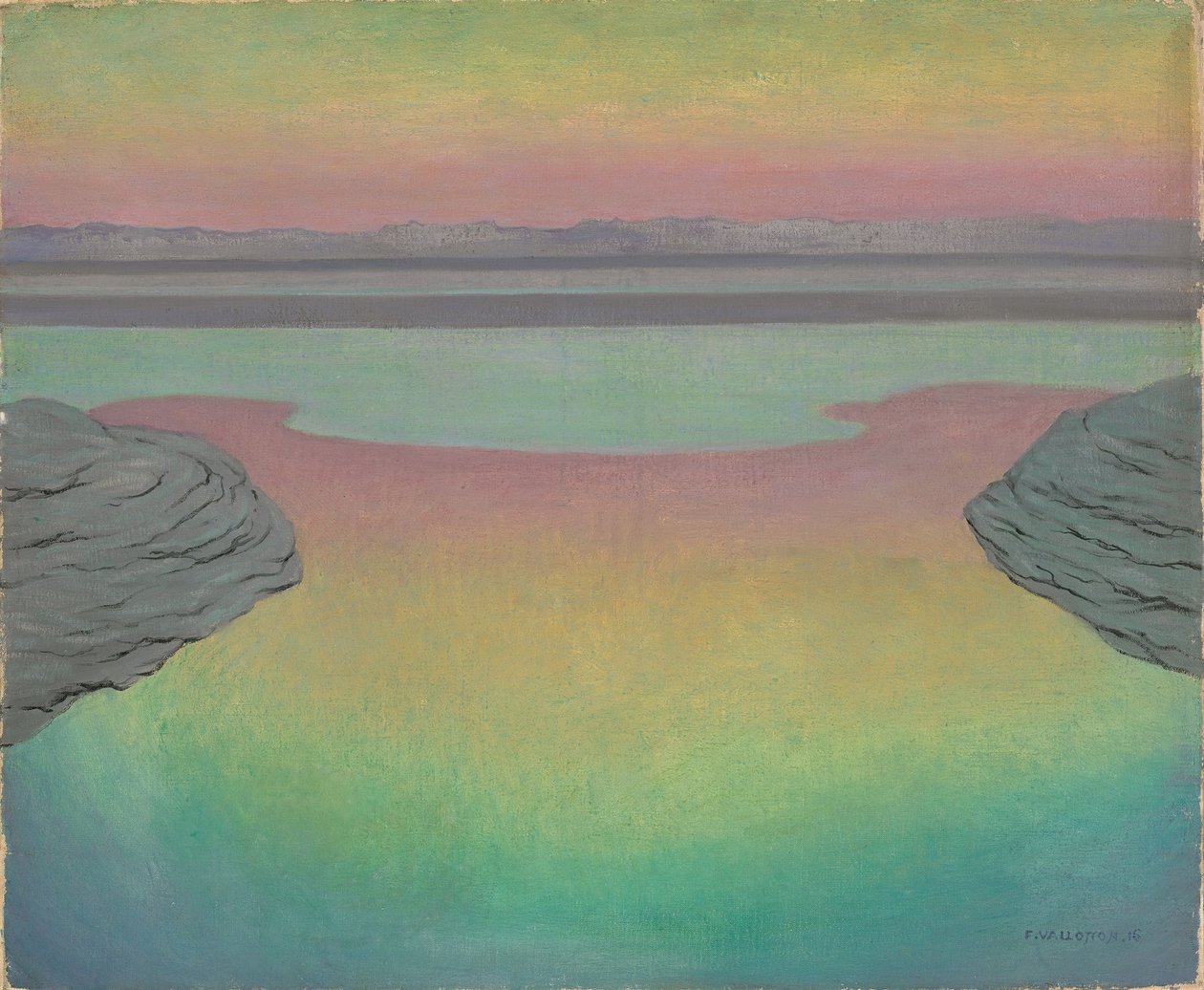 Przypływ w wieczornym świetle, 1915 autorstwa Felix Edouard Vallotton