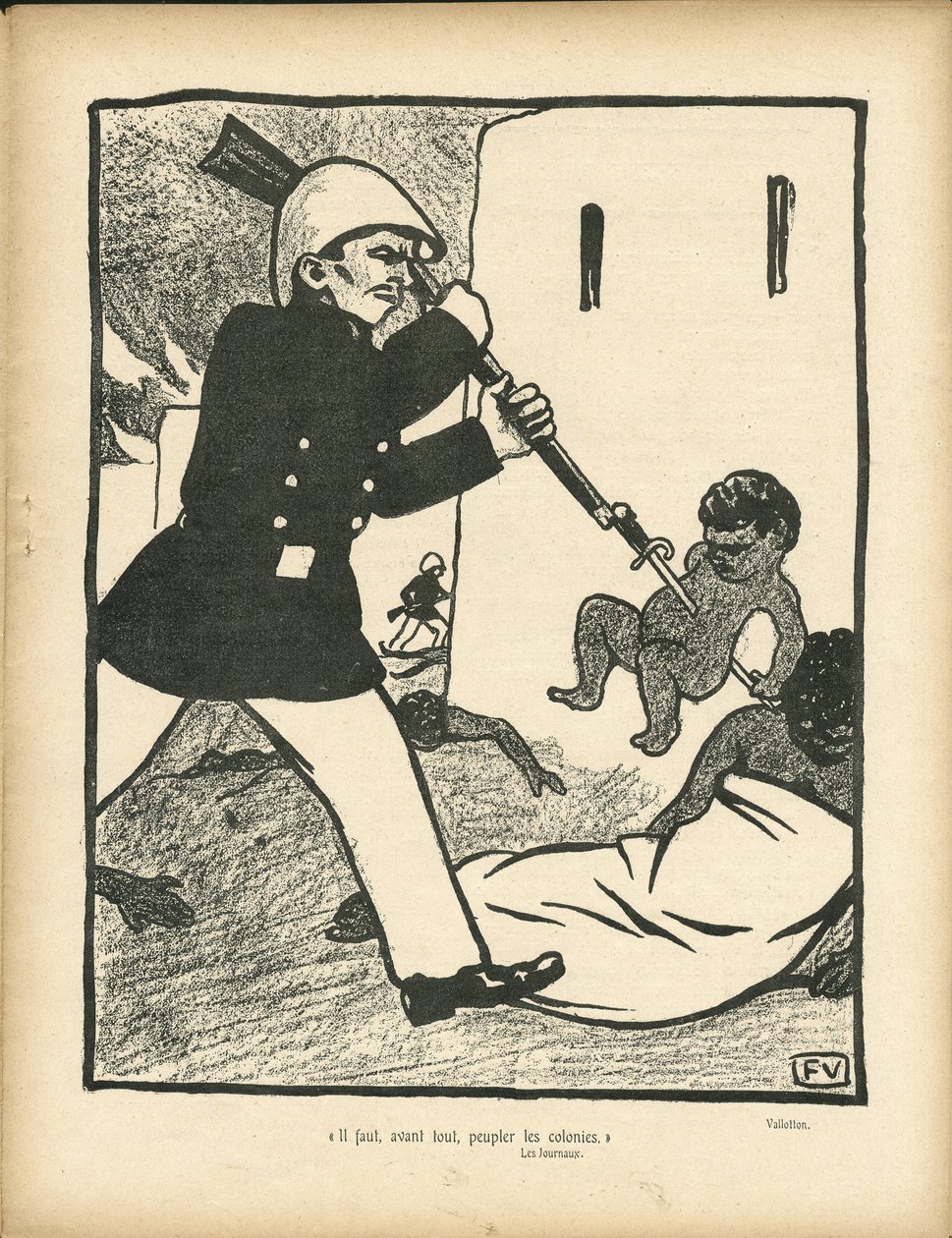 Ilustracja Felix dit Vallotton autorstwa Felix Edouard Vallotton