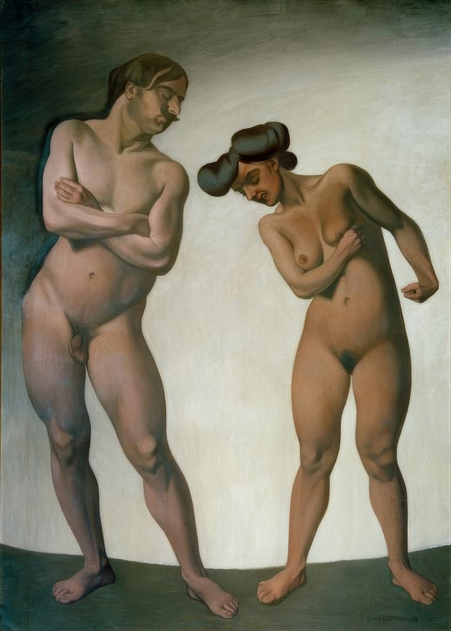 Ubrania autorstwa Felix Edouard Vallotton