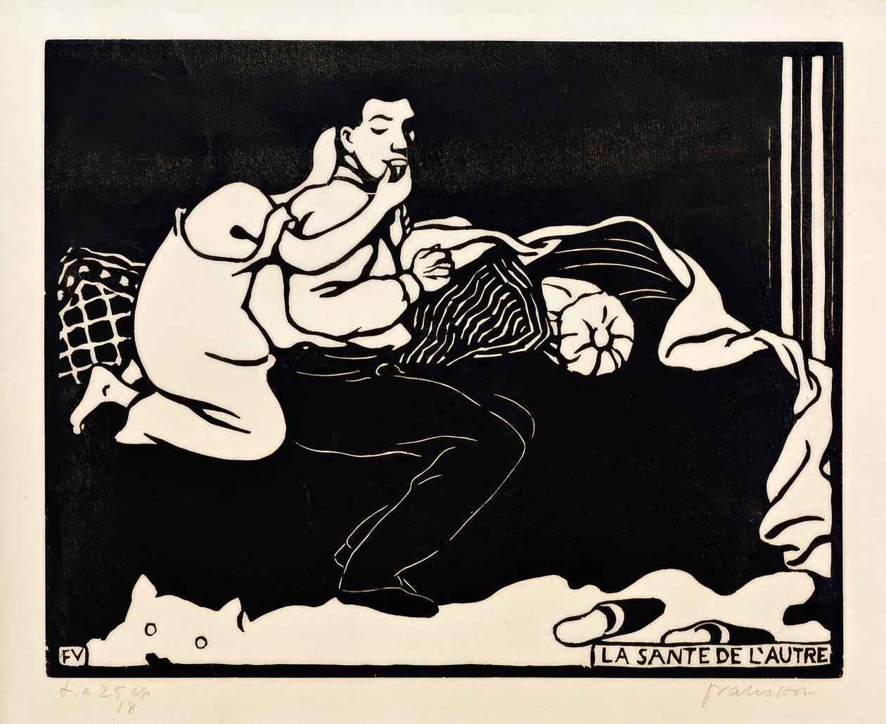 Zdrowie innych autorstwa Felix Edouard Vallotton
