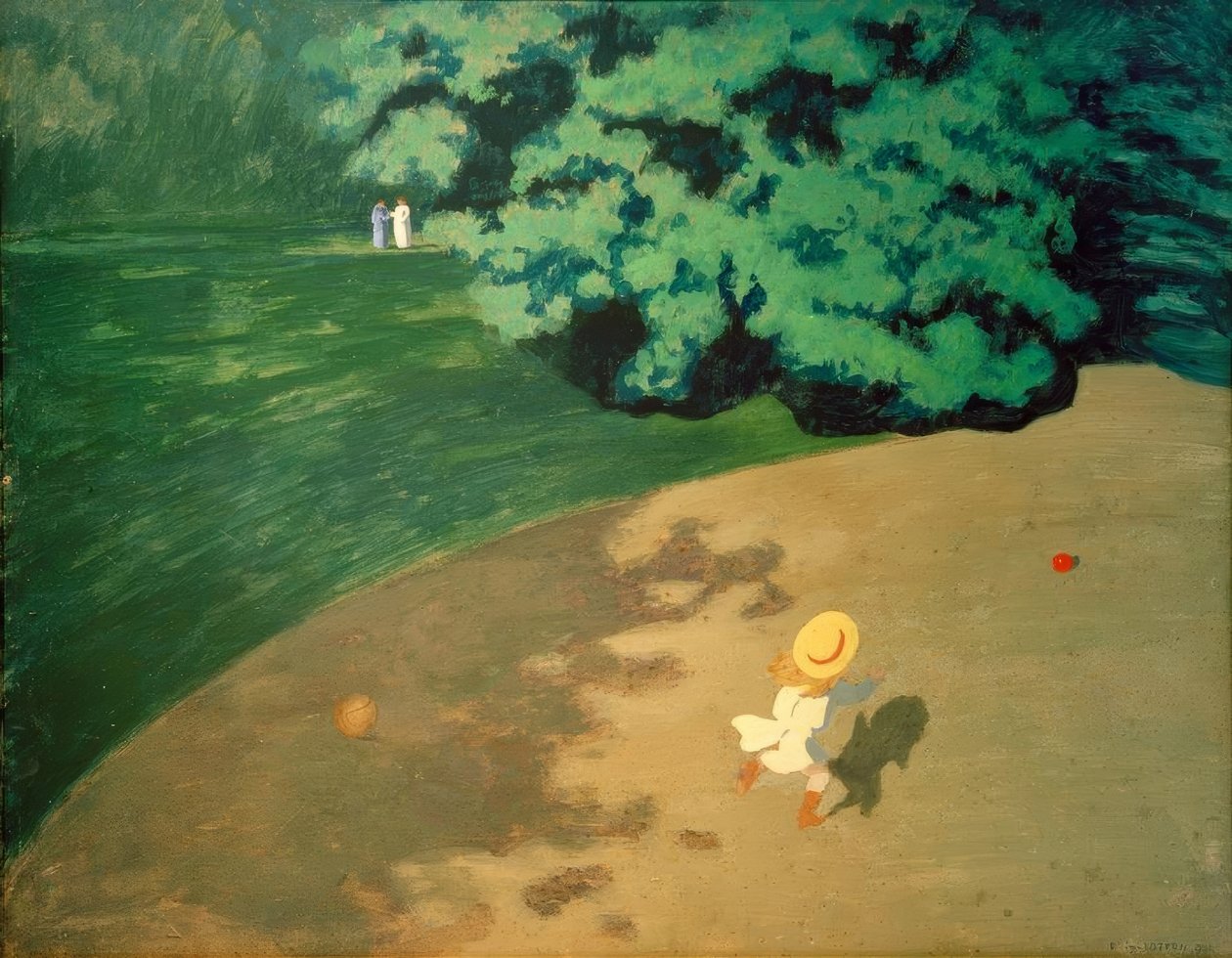 Piłka autorstwa Felix Edouard Vallotton