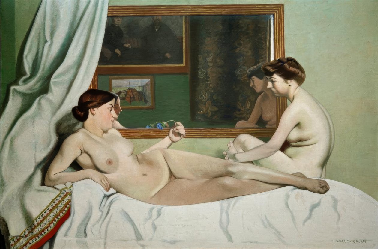 Reszta modeli autorstwa Felix Edouard Vallotton