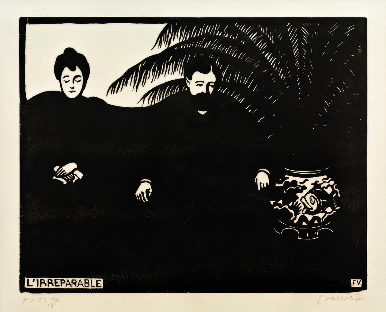 Nieodwracalne autorstwa Felix Edouard Vallotton