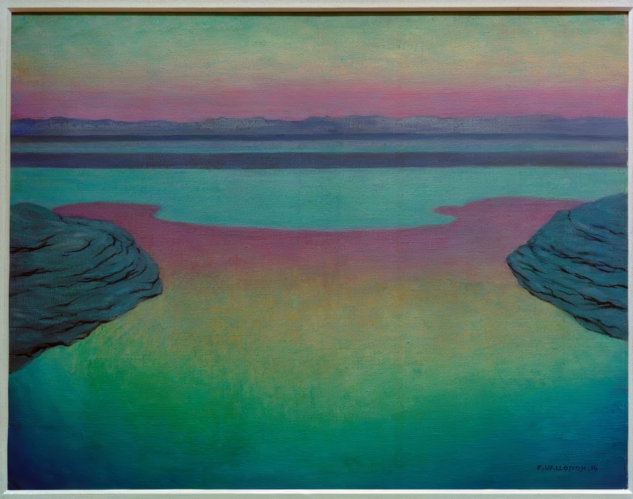Przypływ wieczorem autorstwa Felix Edouard Vallotton