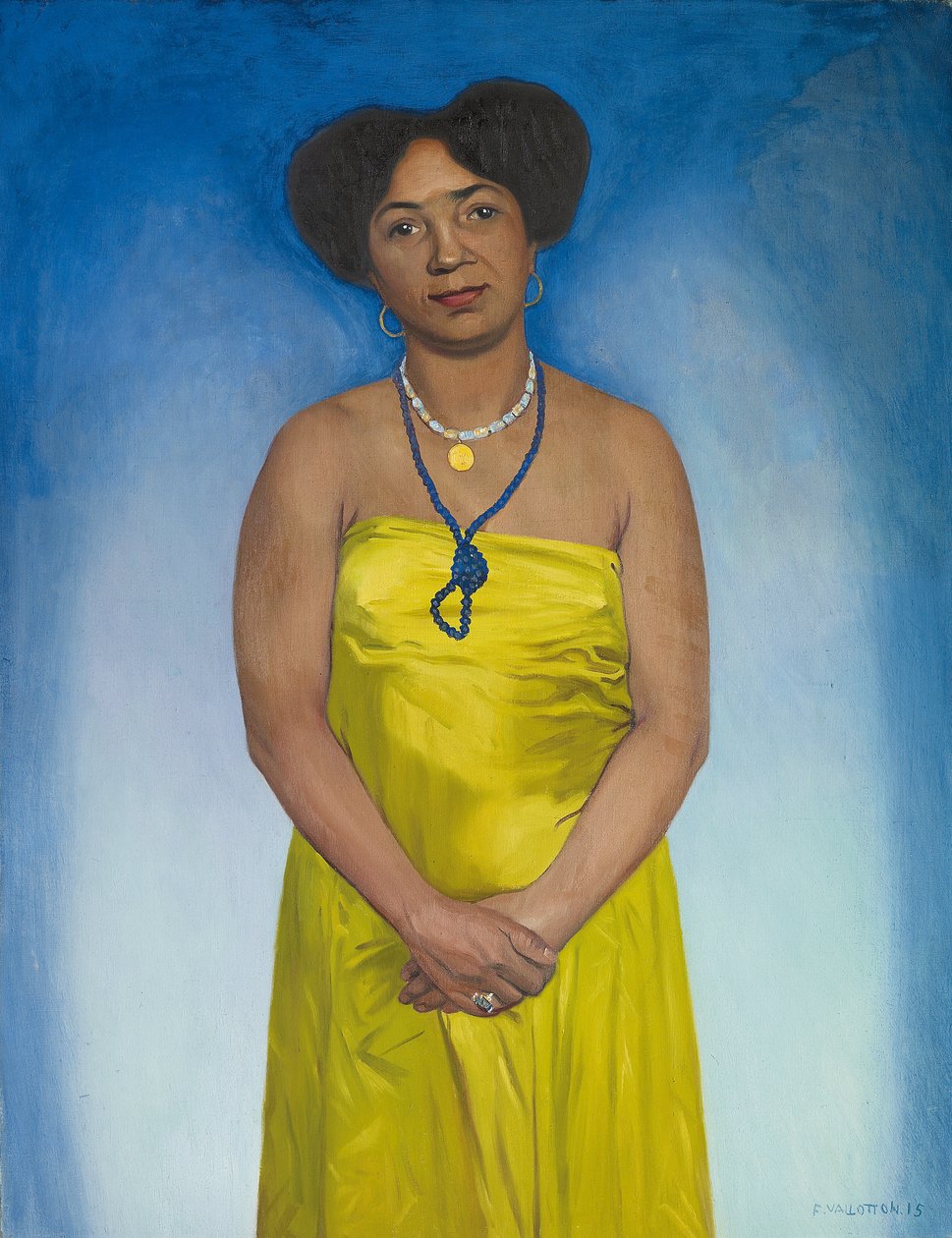 Martiniquaise, 1915 autorstwa Felix Edouard Vallotton