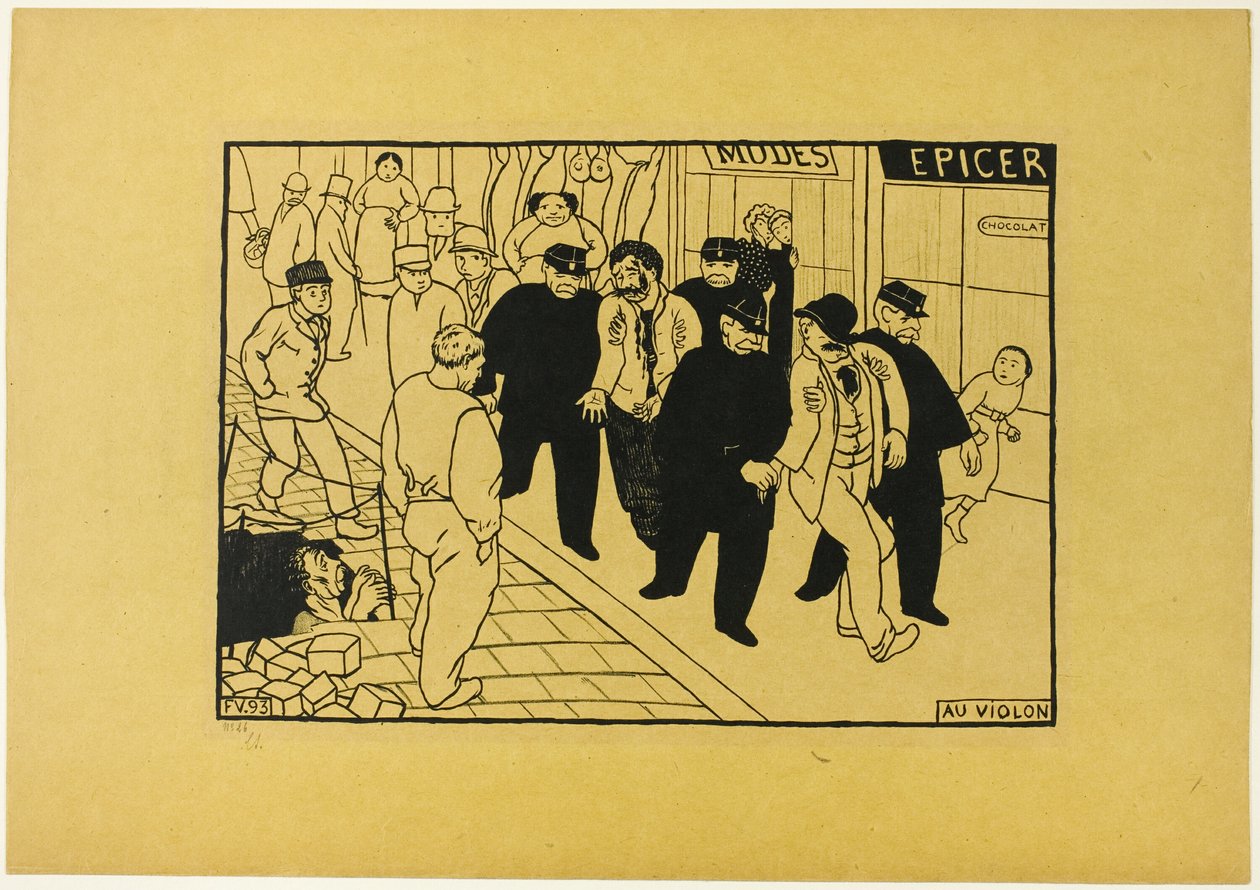 Do dzbanka autorstwa Felix Edouard Vallotton