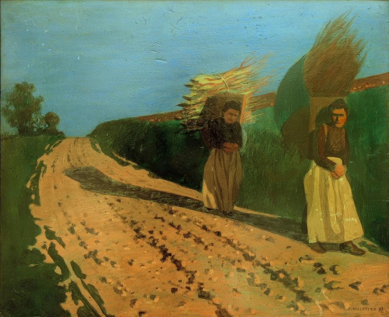 Przewoźnicy wiązek autorstwa Felix Edouard Vallotton