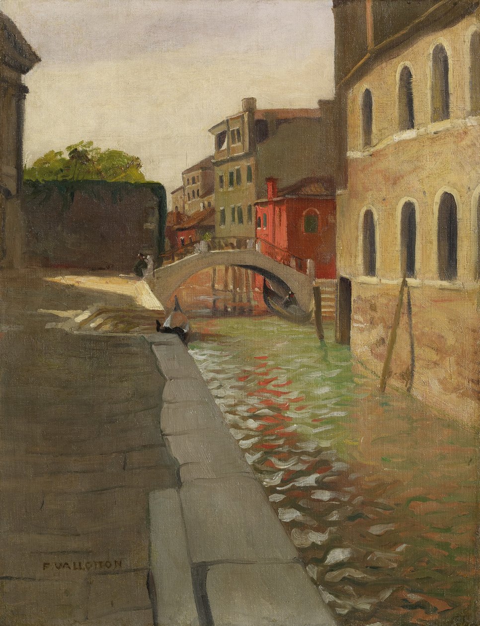 Rio della Salute, Wenecja, ok. 1902 autorstwa Felix Edouard Vallotton