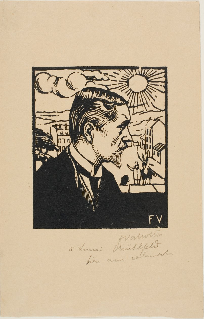 Autoportret autorstwa Felix Edouard Vallotton