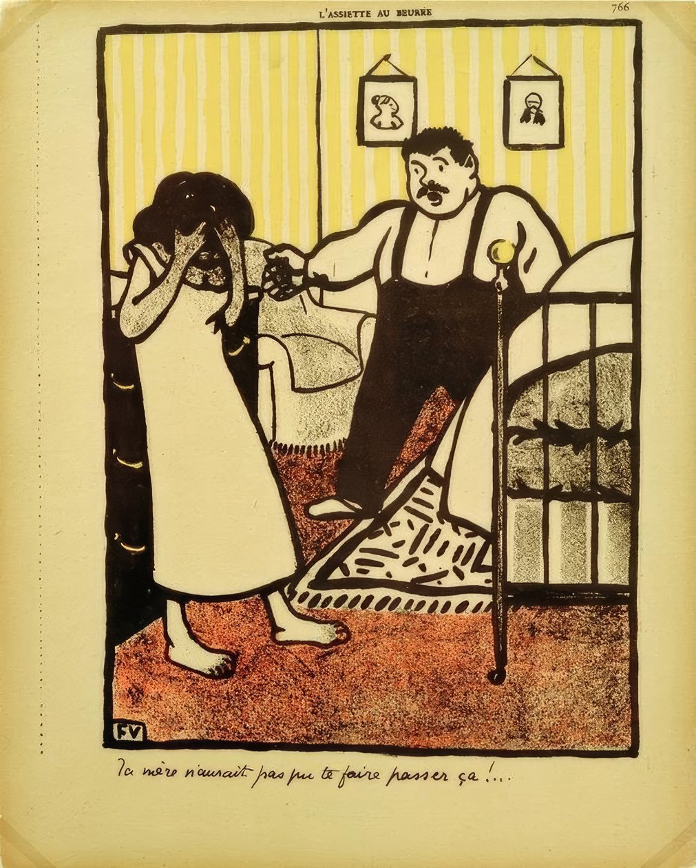 Czy twoja matka nie mogła tego przejść? autorstwa Felix Edouard Vallotton