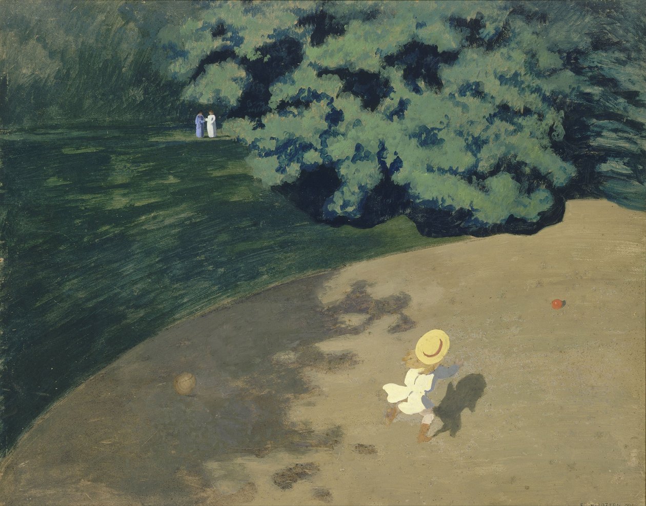 Bal, 1899 autorstwa Felix Edouard Vallotton