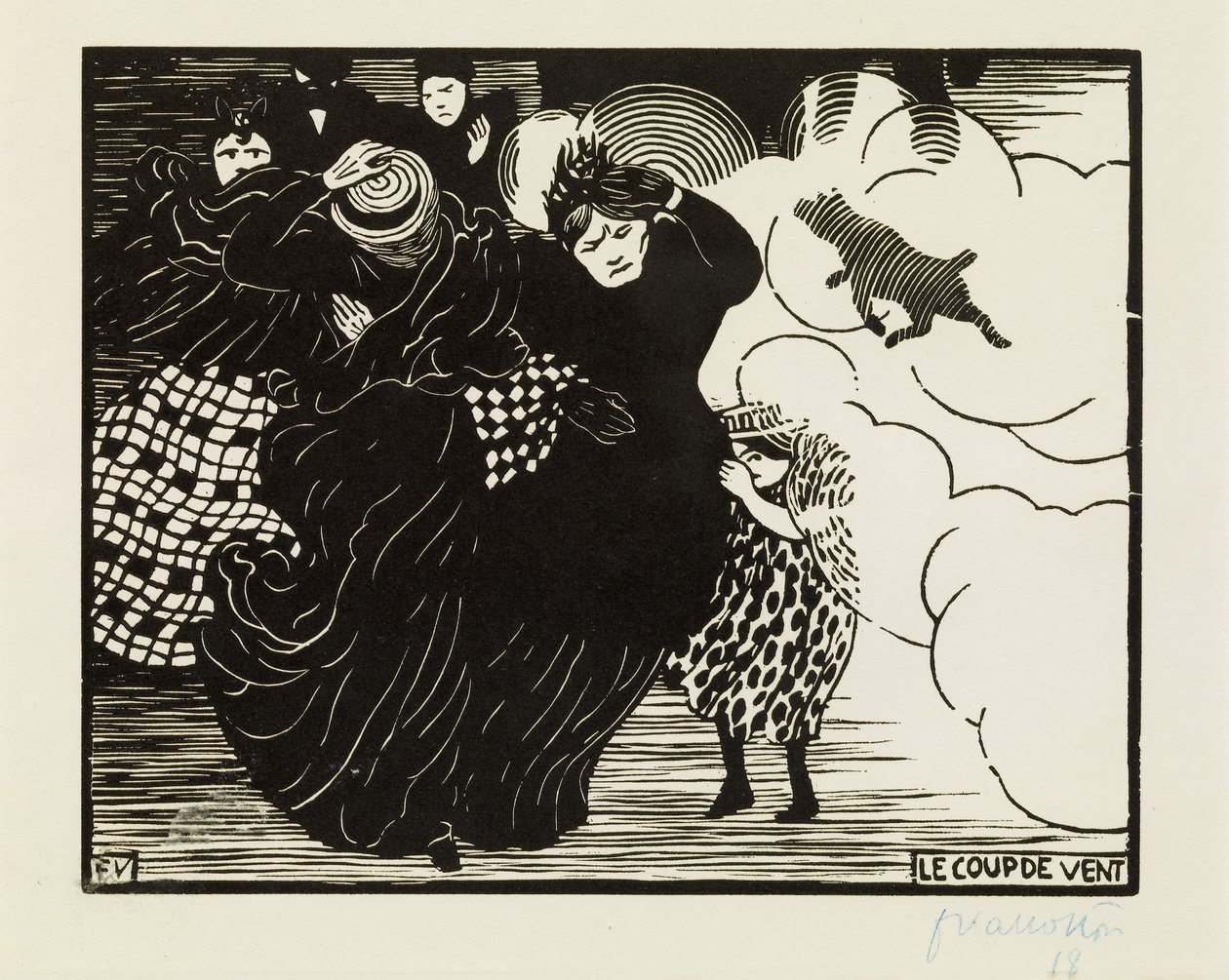 Wichura, 1894 autorstwa Felix Edouard Vallotton