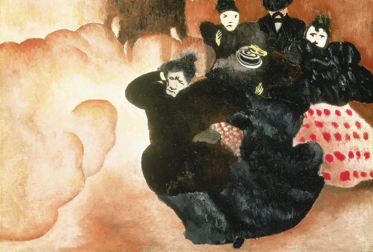 Wicher, ok. 1894 r. autorstwa Felix Edouard Vallotton