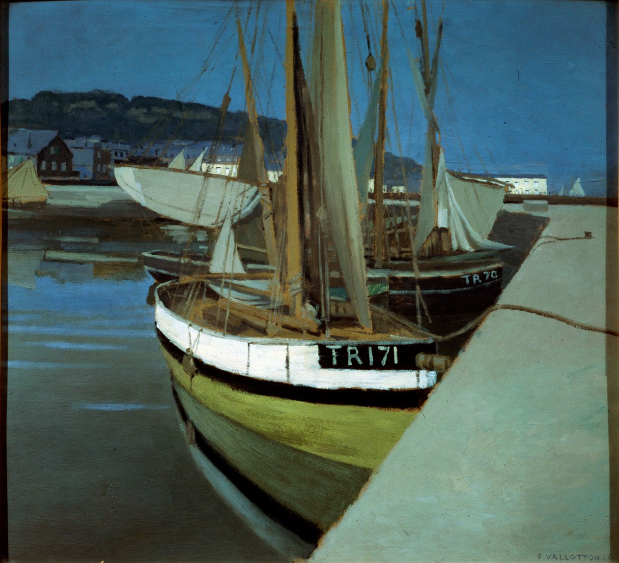 Port, 1901 autorstwa Felix Edouard Vallotton