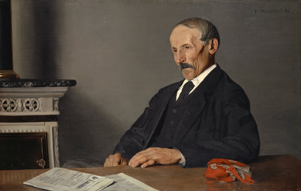 Stary Concierge, 1893. autorstwa Felix Edouard Vallotton