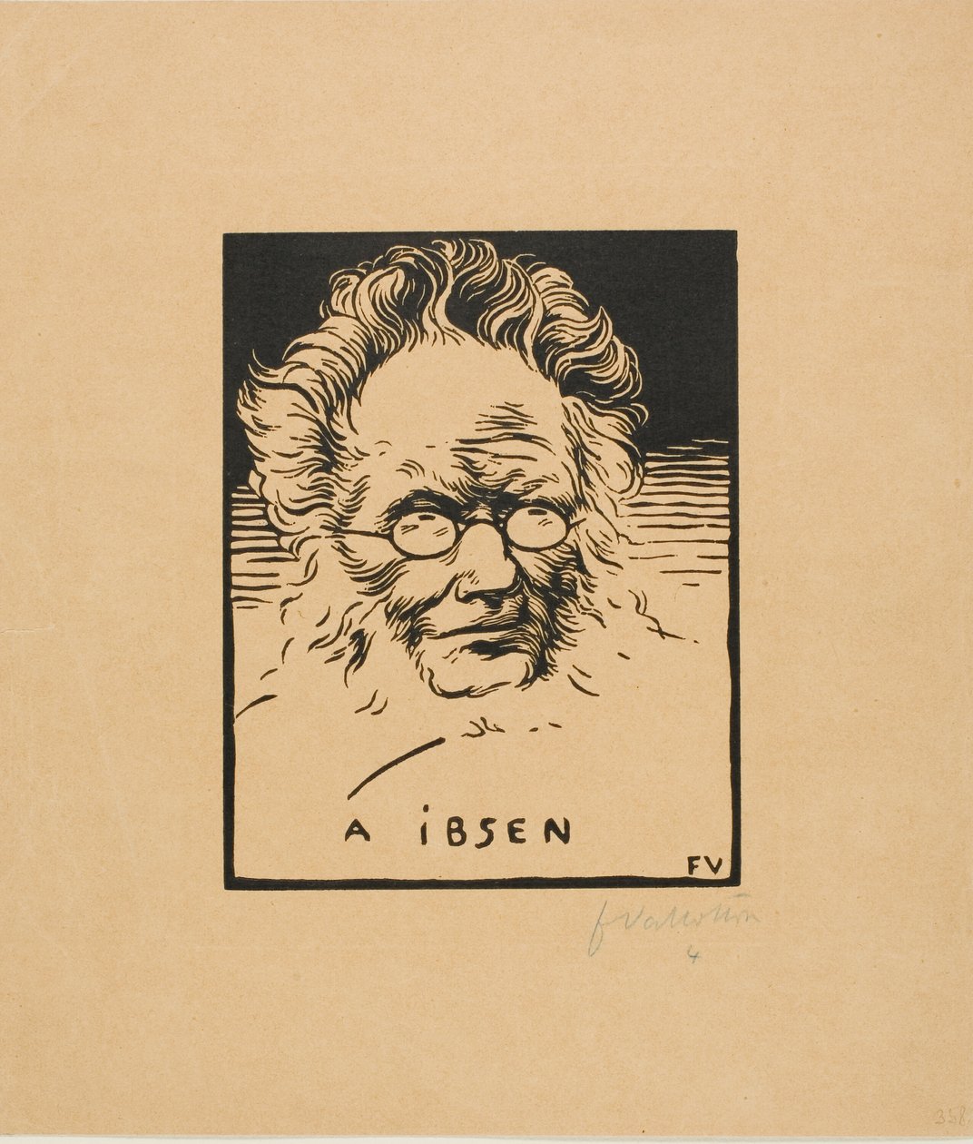 Do Ibsena autorstwa Felix Edouard Vallotton