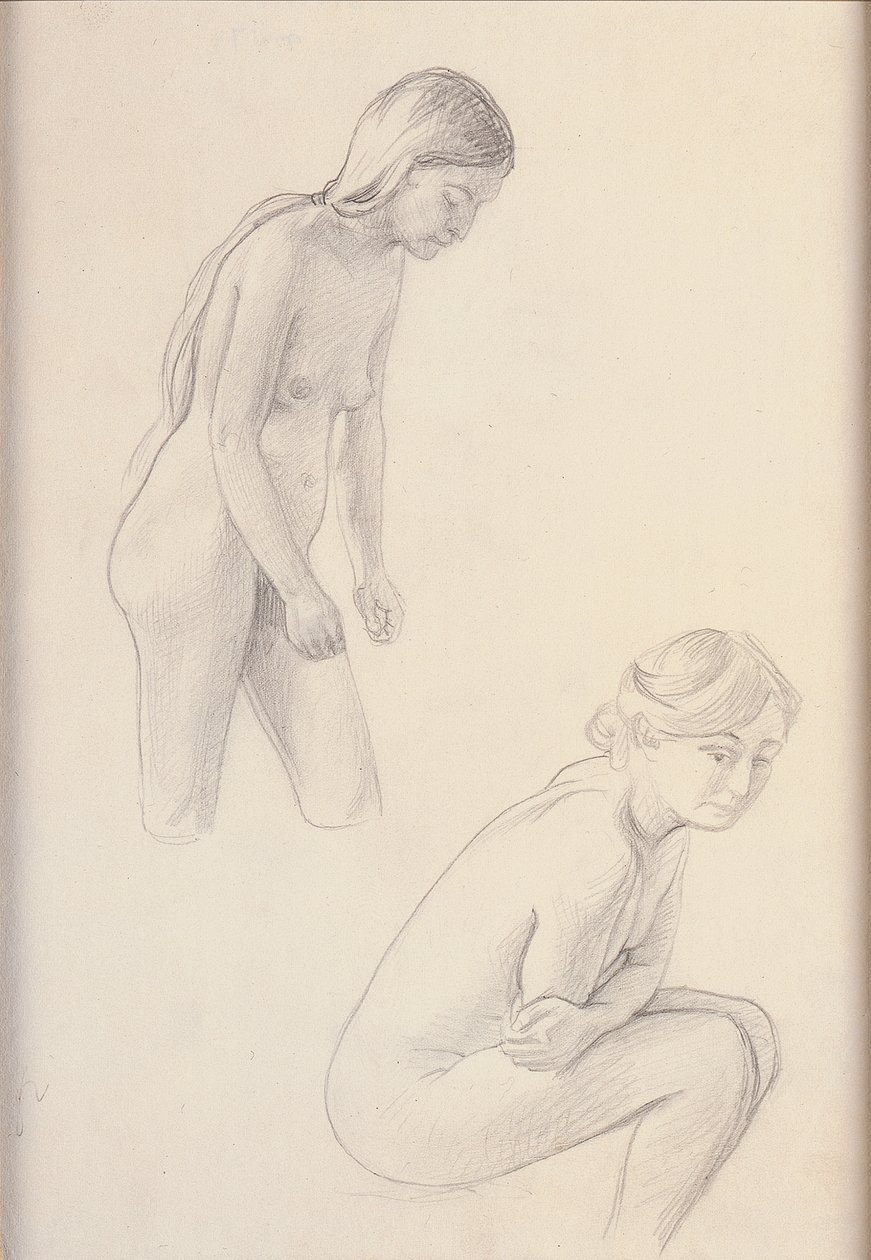Dwa akty autorstwa Felix Edouard Vallotton
