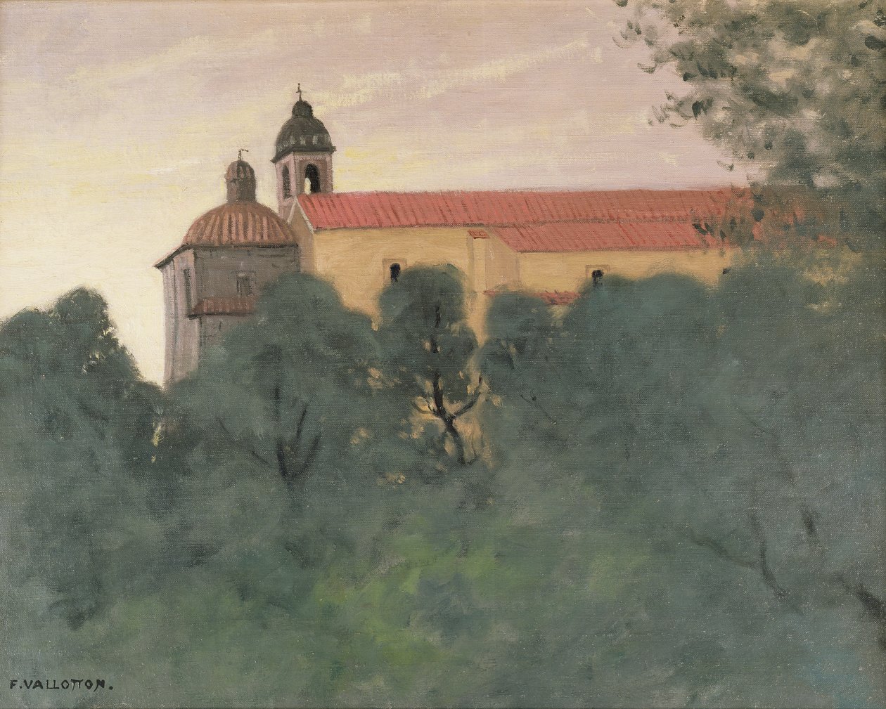 Nieznany obraz autorstwa Felix Edouard Vallotton
