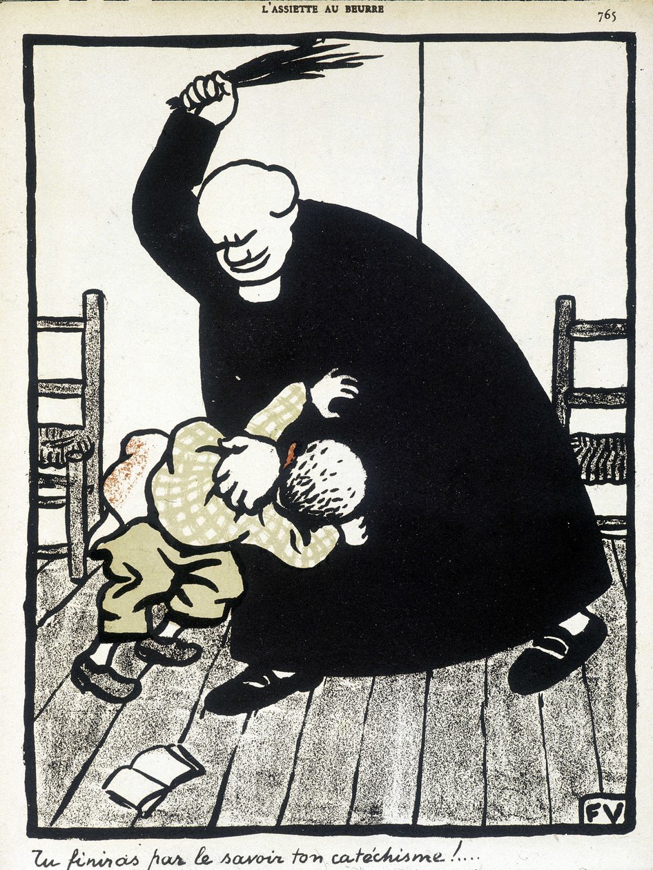 Dowiesz się o swoim katechizmie. - „Szkoła chrześcijańska” Félixa Vallottona, w „L