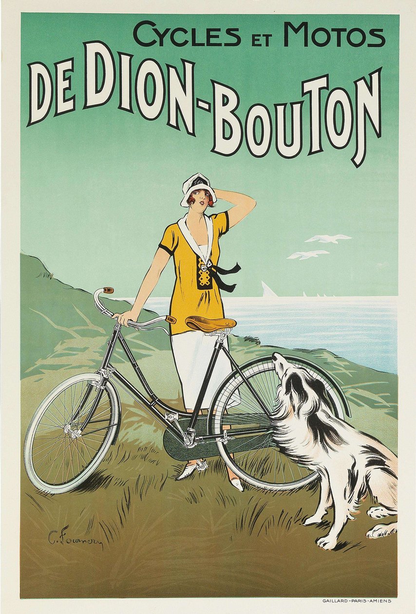 Rowery i motocykle Dion-Boutona, lata 20. XX wieku. autorstwa Felix Fournery