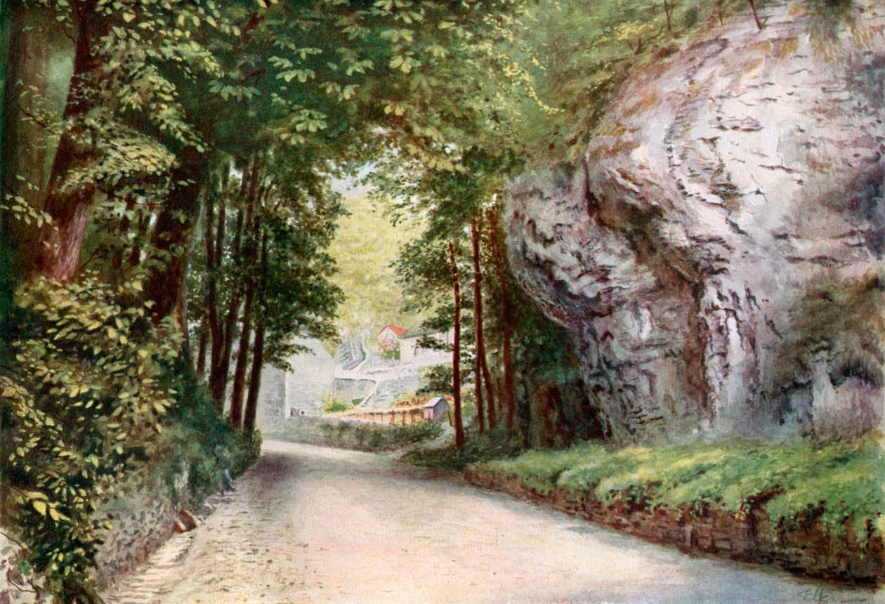 Stony Middleton, Derbyshire, 1924-1926 autorstwa Felix Harrand