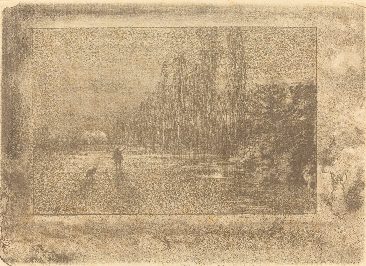 Mały Łowca autorstwa Felix Hilaire Buhot