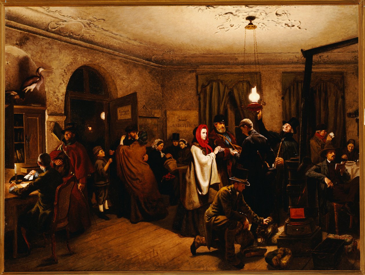 Wyjazd do Ameryki autorstwa Felix Schlesinger