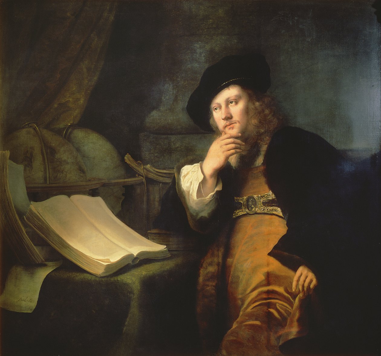 Astronom, 1652 autorstwa Ferdinand Bol