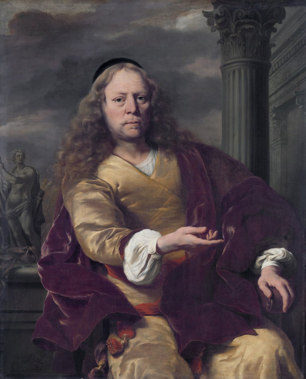 Portret mężczyzny autorstwa Ferdinand Bol