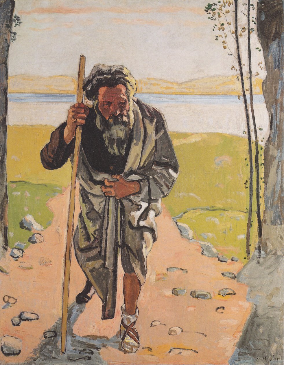 Ahasvern autorstwa Ferdinand Hodler