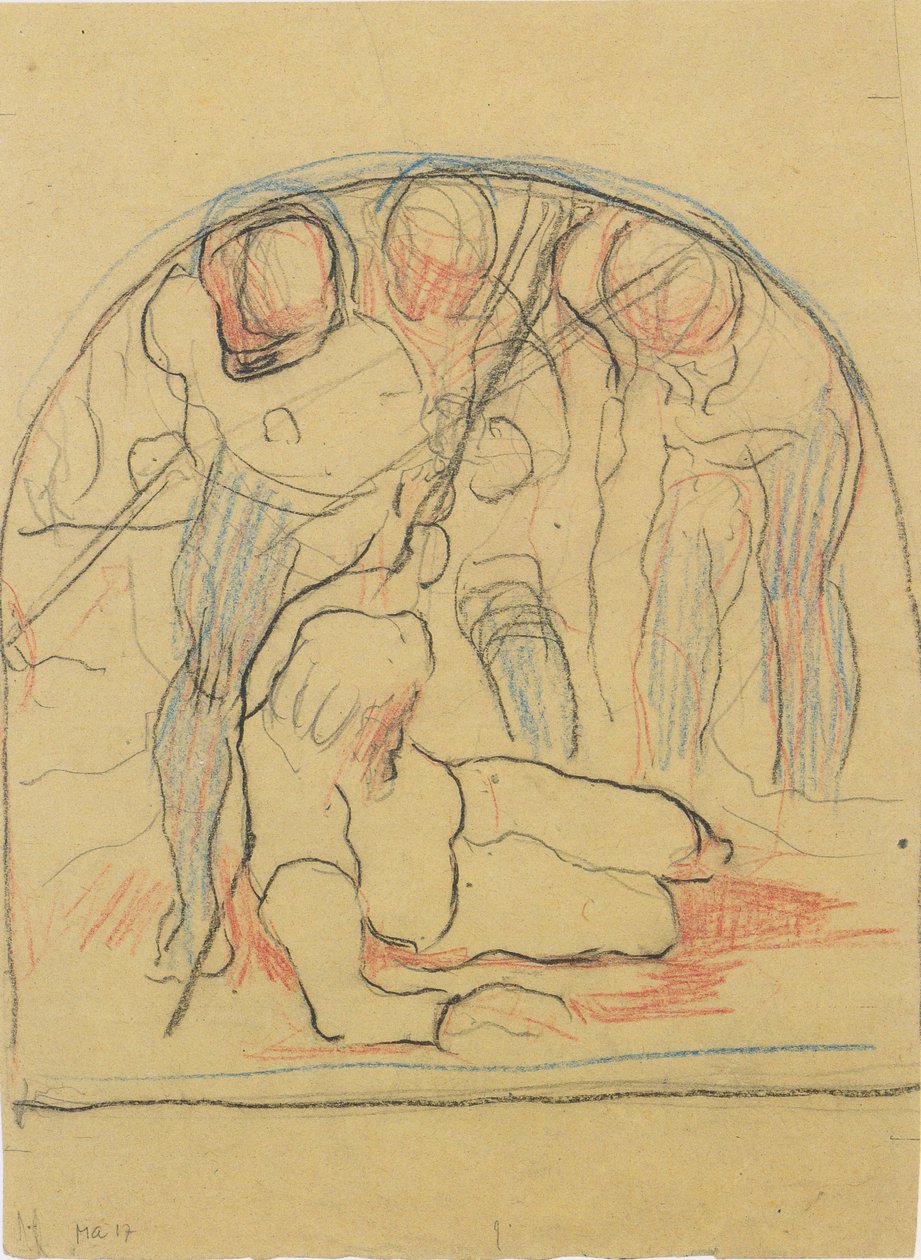 Umierający flagowiec autorstwa Ferdinand Hodler