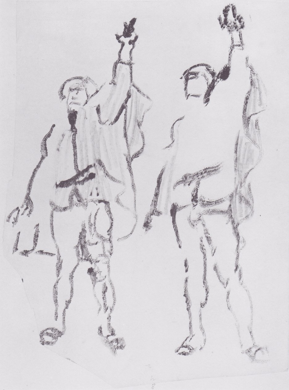 Dwóch przysięgłych autorstwa Ferdinand Hodler