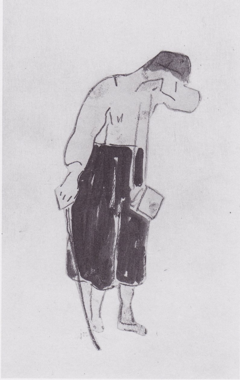 Pożegnalna figura kobieca 2 autorstwa Ferdinand Hodler
