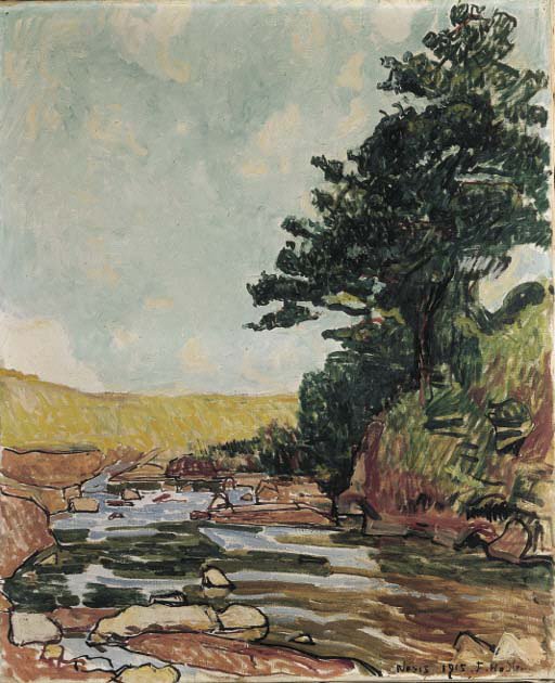Bach w Neris autorstwa Ferdinand Hodler