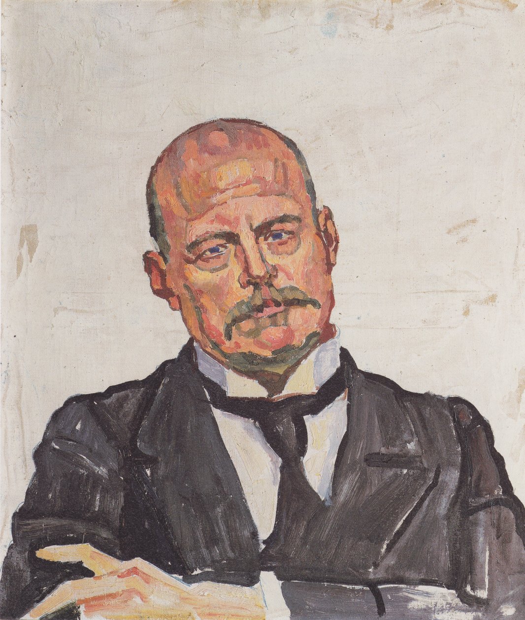 Portret Georgesa Navazzy autorstwa Ferdinand Hodler