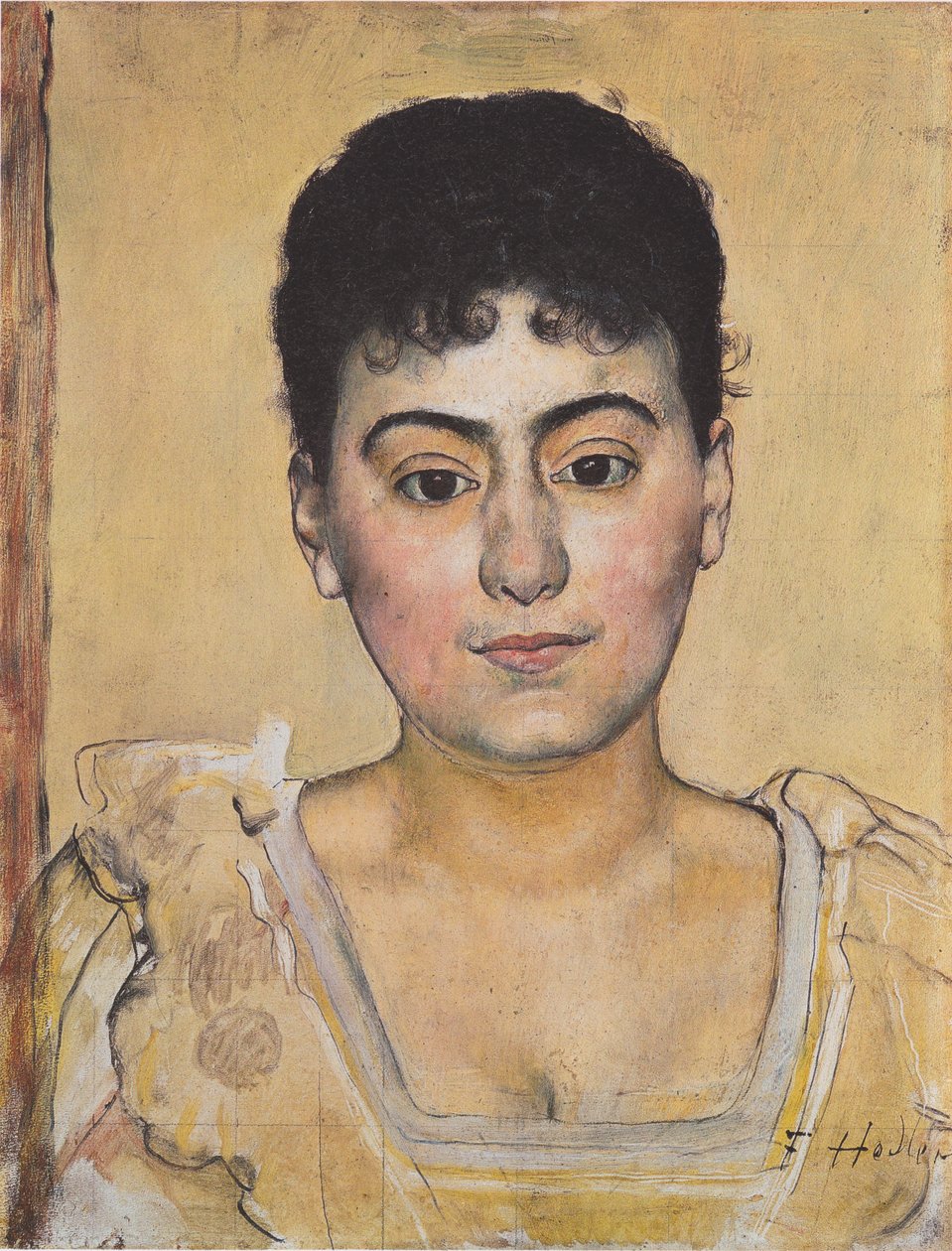 Portret pani de R. autorstwa Ferdinand Hodler