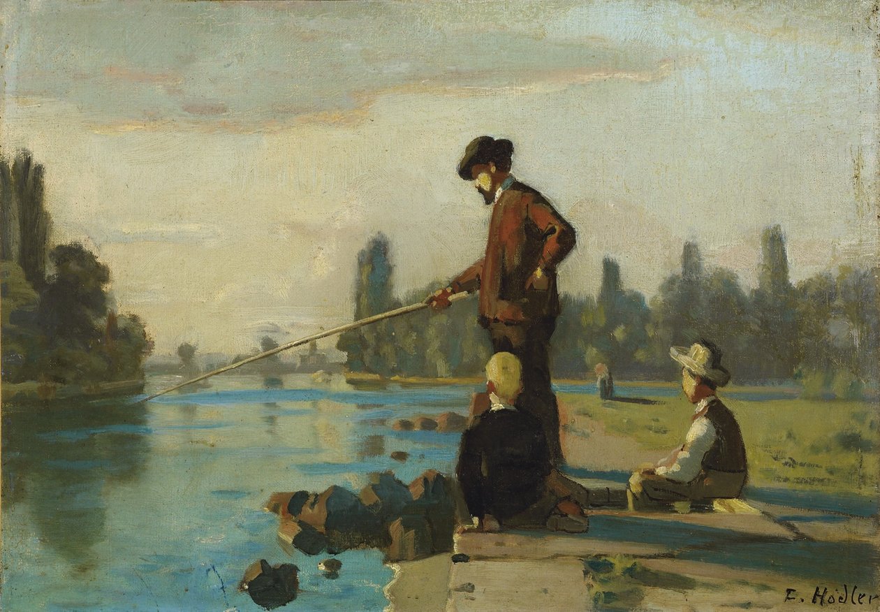 Rybak autorstwa Ferdinand Hodler
