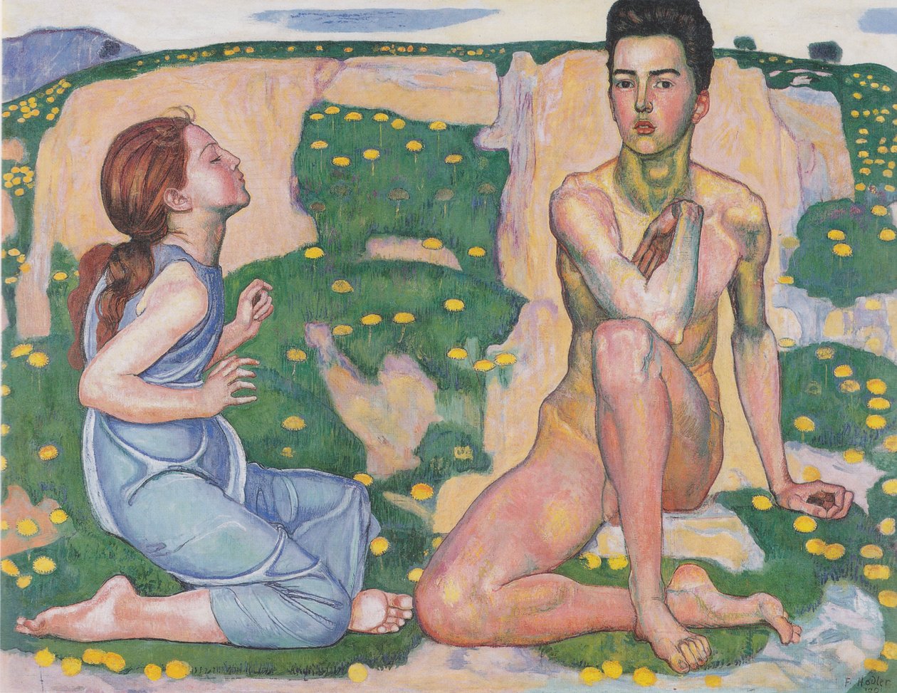 Wiosna autorstwa Ferdinand Hodler