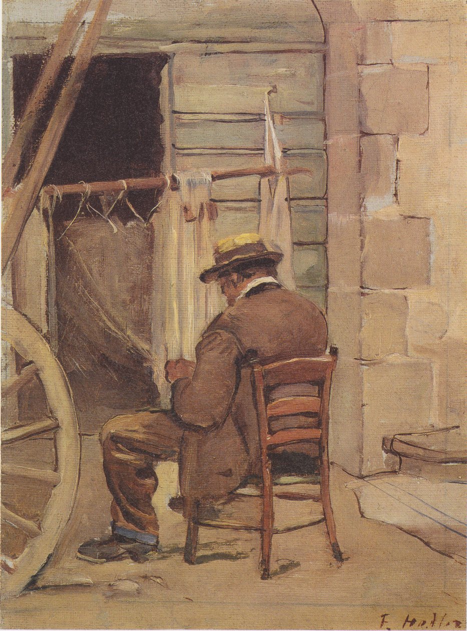 Netzflicker autorstwa Ferdinand Hodler